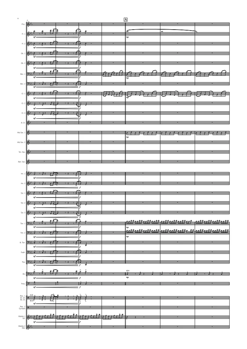 A Child Imagined - Wind Band - Grade 3.5 - Image 3