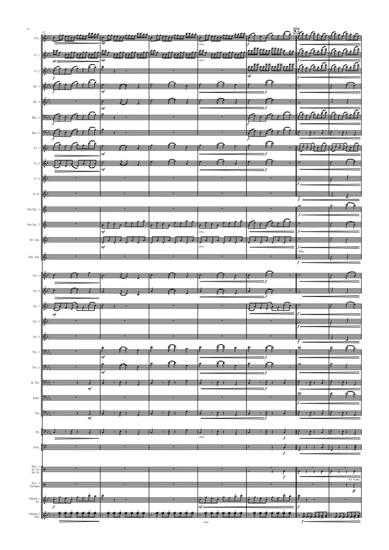 A Child Imagined - Wind Band - Grade 3.5 - Image 5